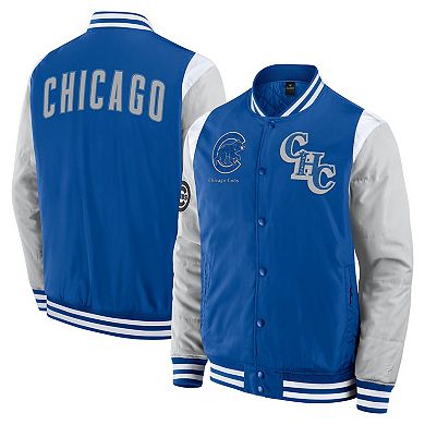 Men's Fanatics Royal Chicago Cubs Elements Elite Full-Snap Jacket
