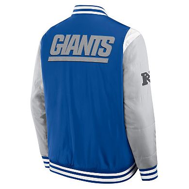 Unisex Fanatics Royal New York Giants Elements Elite Full-Snap Jacket