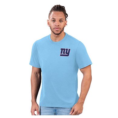 Men's Margaritaville Light Blue New York Giants Time Flies T-Shirt