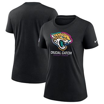 Women's Nike Black Jacksonville Jaguars 2024 NFL Crucial Catch Tri-Blend T-Shirt