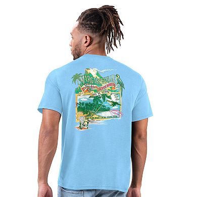 Men's Margaritaville Light Blue Tennessee Titans Time Flies T-Shirt