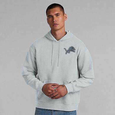 Unisex Fanatics Gray Detroit Lions Sleek Elements Pullover Hoodie