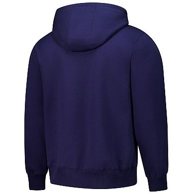 Unisex Dunbrooke Navy Chicago Bears Defender Quarter-Zip Hoodie