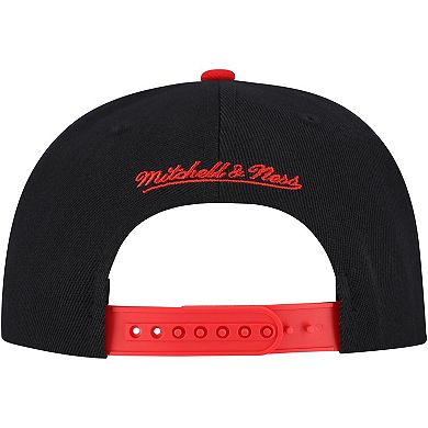 Men's Mitchell & Ness Black St. Louis Cardinals Rise Up Snapback Hat