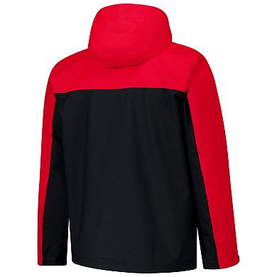 Men's Columbia Red Georgia Bulldogs Field Bound Omni-Tech™ Full-Zip Jacket
