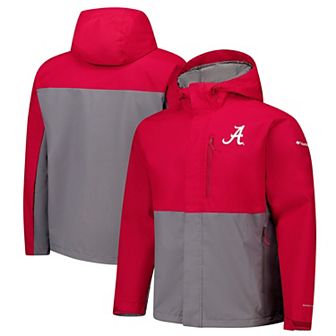 Men's Columbia Crimson Alabama Crimson Tide Field Bound Omni-Tech™ Full-Zip Jacket