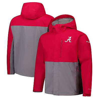 Men's Columbia Crimson Alabama Crimson Tide Field Bound Omni-Tech™ Full-Zip Jacket