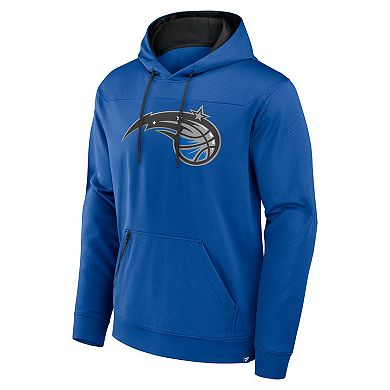 Men's Fanatics Blue Orlando Magic Reserve Defender Pullover Hoodie