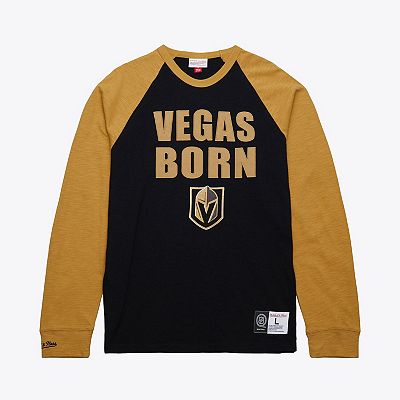 Men's Mitchell Ness Black/Gold Vegas Golden Knights Legendary