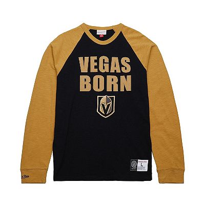 Men's Mitchell Ness Black/Gold Vegas Golden Knights Legendary