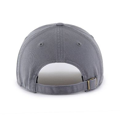 Women's '47 Gray Jacksonville Jaguars Luminance Cheer Clean Up Adjustable Hat