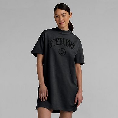 Women's Fanatics Black Pittsburgh Steelers Elements Go Tri-Blend Dress
