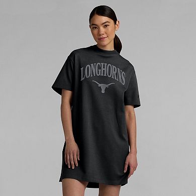 Women's Fanatics Black Texas Longhorns Elements Go Tri-Blend T-Shirt Dress