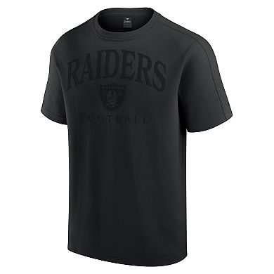 Unisex Fanatics Black Las Vegas Raiders Elements Flex Tri-Blend T-Shirt