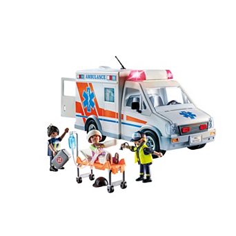 Playmobil Ambulance with Lights Play Set