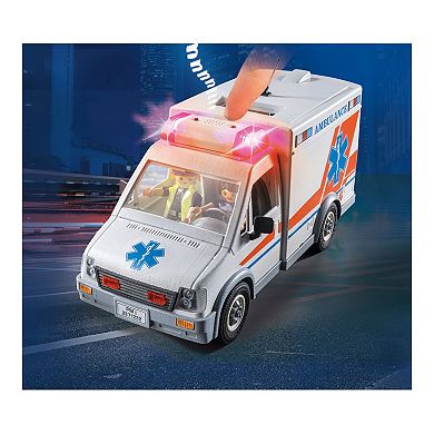 Playmobil Ambulance with Lights Play Set