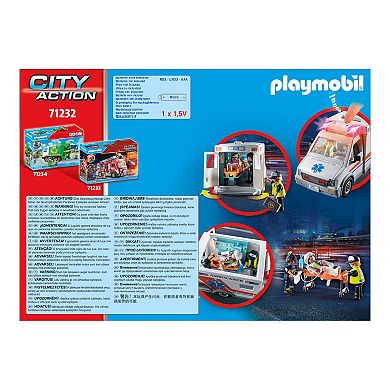 Playmobil Ambulance with Lights Play Set