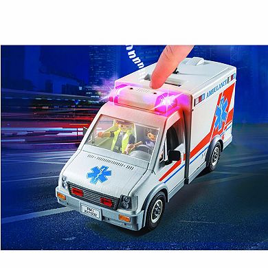 Playmobil Ambulance with Lights Play Set
