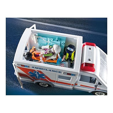 Playmobil Ambulance with Lights Play Set