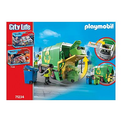 Playmobil Recycling Truck Play Set