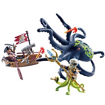 Playmobil Pirates: Battle with the Giant Octopus Play Set