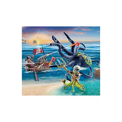 Playmobil Pirates: Battle with the Giant Octopus Play Set