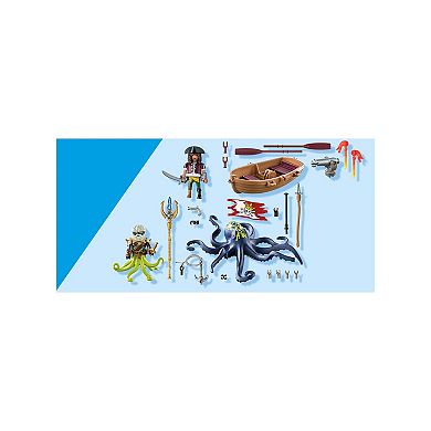 Playmobil Pirates: Battle with the Giant Octopus Play Set