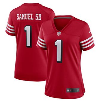 Women's Nike Deebo Samuel Sr Scarlet San Francisco 49ers Alternate Game Jersey