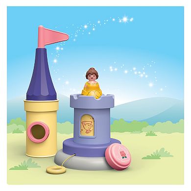 Disney's Beauty & The Beast Belle's Play Tower Play Set with Sound by Playmobil Junior