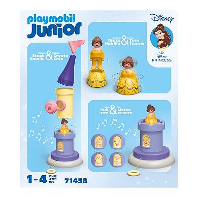 Disney's Beauty & The Beast Belle's Play Tower Play Set with Sound by Playmobil Junior