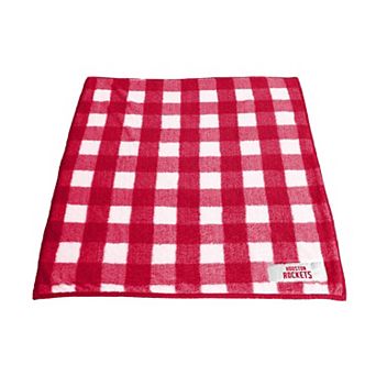 Houston Rockets 50'' x 60'' Buffalo Check Frost Fleece Blanket