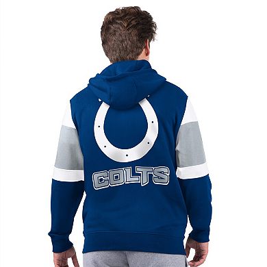 Men's Starter Royal Indianapolis Colts Extreme Full-Zip Hoodie