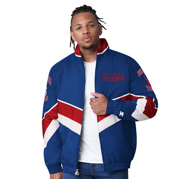 76ers starter jacket sale