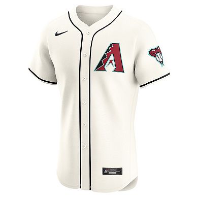 Men's Nike Cream Arizona Diamondbacks Elite Jersey