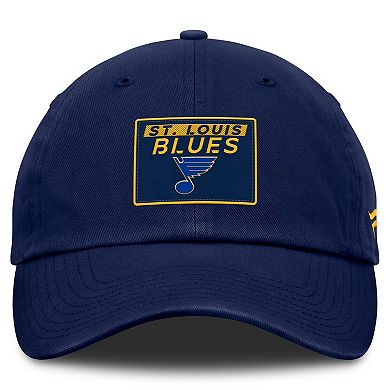 Men's Fanatics Navy St. Louis Blues Authentic Pro Prime Adjustable Hat