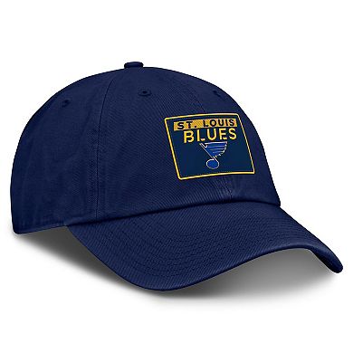 Men's Fanatics Navy St. Louis Blues Authentic Pro Prime Adjustable Hat