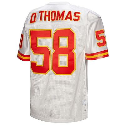 Men's Mitchell & Ness Derrick Thomas White Kansas City Chiefs 1994