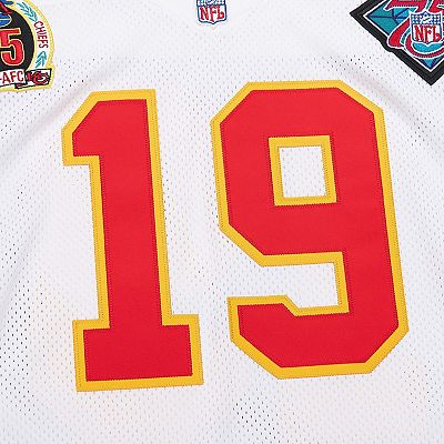 Men's Mitchell Ness Joe Montana White Kansas City Chiefs 1994