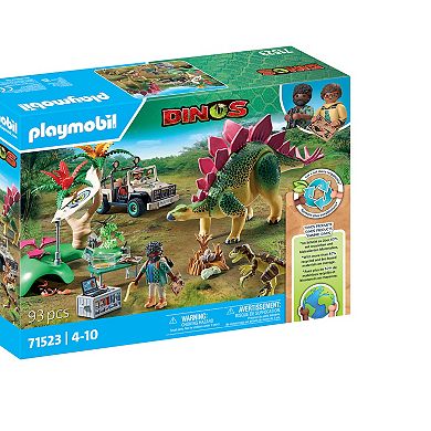 Playmobil Dinos: Research Camp Play Set with Dinos
