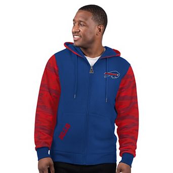Men's Starter Royal Buffalo Bills Thursday Night Gridiron Full-Zip Hoodie