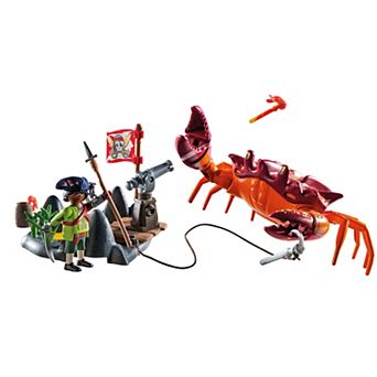 Playmobil Pirates: Battle Against The Giant Crab Play Set
