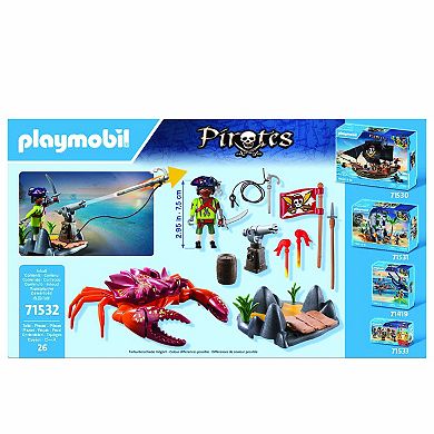 Playmobil Pirates: Battle Against The Giant Crab Play Set