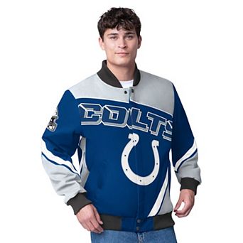 Men's G-III Extreme Royal Indianapolis Colts Maximum Racing Full-Zip Jacket