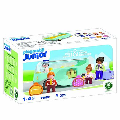 Playmobil Junior Airport Shuttle Bus Play Set