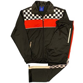 Men’s Tracksuit Traditional Checker Boxed Track jacket & Track pants