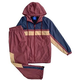 Men’s Active 2 pc Ridge Windbreaker Tracksuit Matching Set