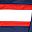Navy Red White