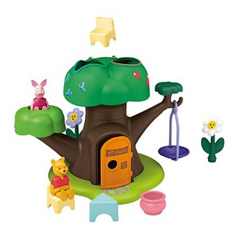 Disney's Winnie The Pooh's & Piglet's Tree House Play Set by Playmobil Junior