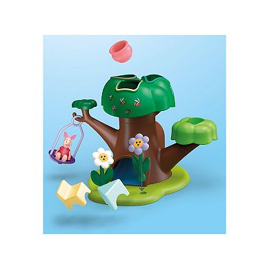 Disney's Winnie The Pooh's & Piglet's Tree House Play Set by Playmobil Junior