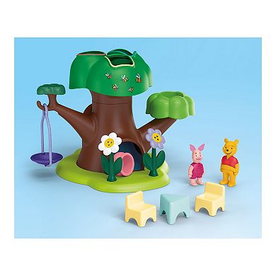 Disney's Winnie The Pooh's & Piglet's Tree House Play Set by Playmobil Junior
